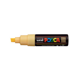 POSCA Uni POSCA Paint Marker, Broad Chisel, Fluorescent Light Orange