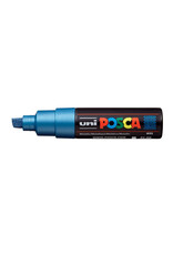 POSCA Uni POSCA Paint Marker, Broad Chisel, Metallic Blue