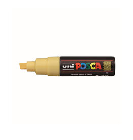POSCA Uni POSCA Paint Marker, Broad Chisel, Straw Yellow