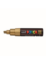 POSCA Uni POSCA Paint Marker, Broad Chisel, Gold POSCA Uni POSCA Paint Marker, Broad Chisel, Gold