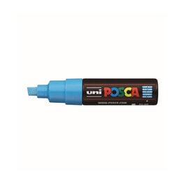 POSCA Uni POSCA Paint Marker, Broad Chisel, Light Blue