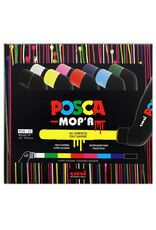 POSCA Uni POSCA Paint Markers,  MOP'R Set