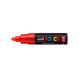 POSCA Uni POSCA Paint Marker, Broad Bullet, Red