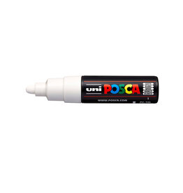 POSCA Uni POSCA Paint Marker, Broad Bullet, White