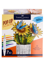 FABER-CASTELL Faber-Castell Pop Up Coloring Plants, Sunflowers & Butterflies