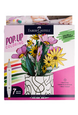 FABER-CASTELL Faber-Castell Pop Up Coloring Plants, Wildflowers