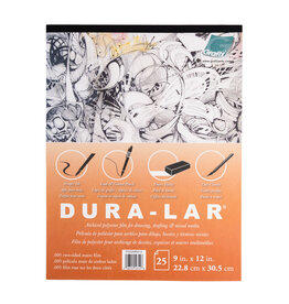 Matte Dura-Lar, 9" x 12" Pad, .005