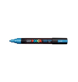 POSCA Uni POSCA Paint Marker, Medium, Metallic Blue