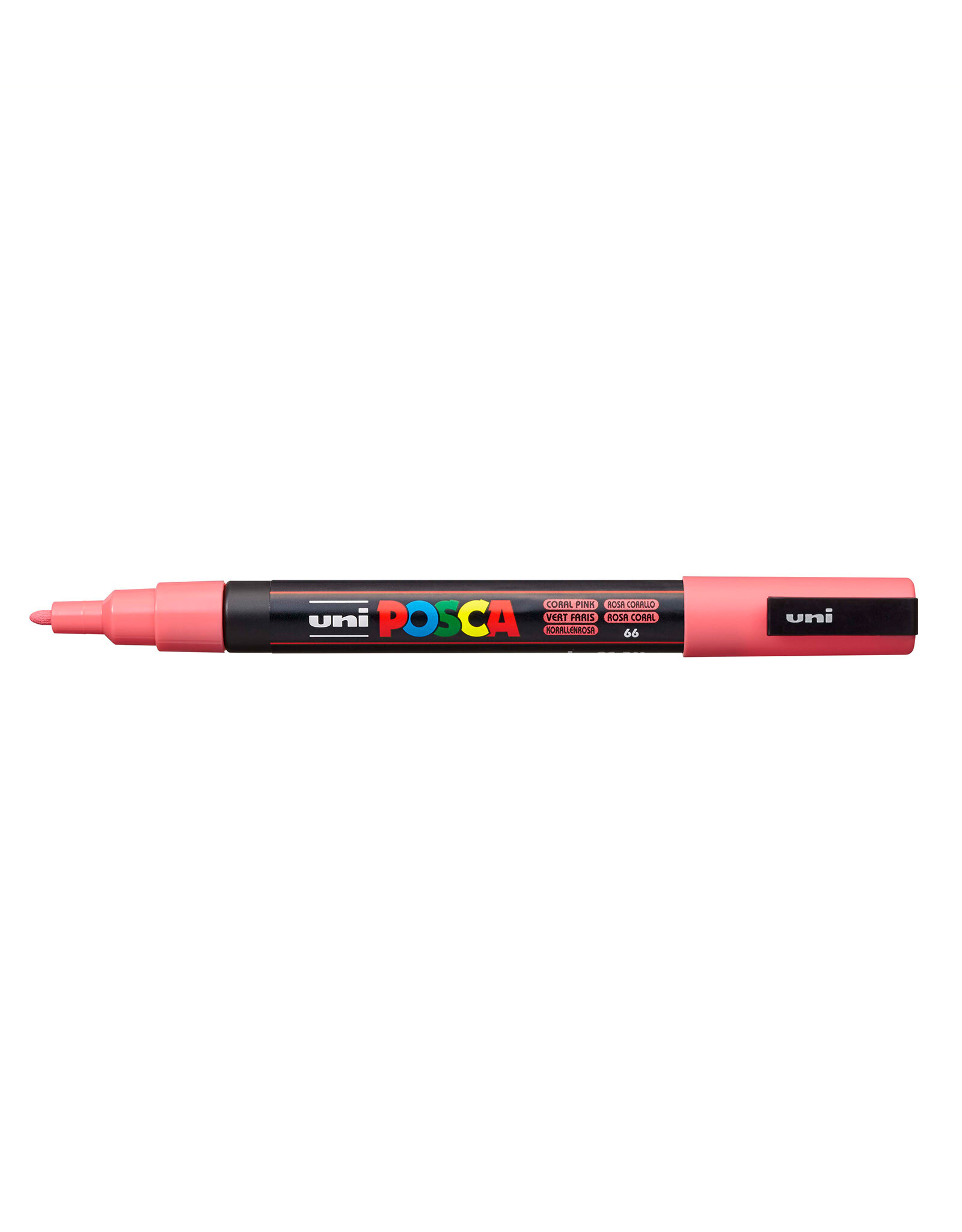 POSCA Uni POSCA Paint Marker, Fine, Coral Pink