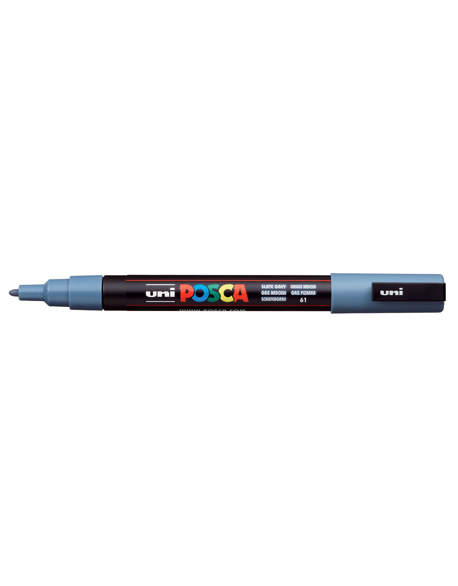 POSCA Uni POSCA Paint Marker, Fine, Slate Grey