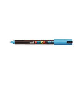 POSCA Uni POSCA Paint Marker, Extra Fine Metal Tip, Light Blue