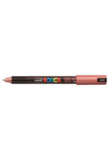POSCA Uni POSCA Paint Marker, Extra Fine Metal Tip, Metallic Red