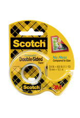 Scotch #238 Scotch Removable Double Stick Tape, 3/4" x 200"