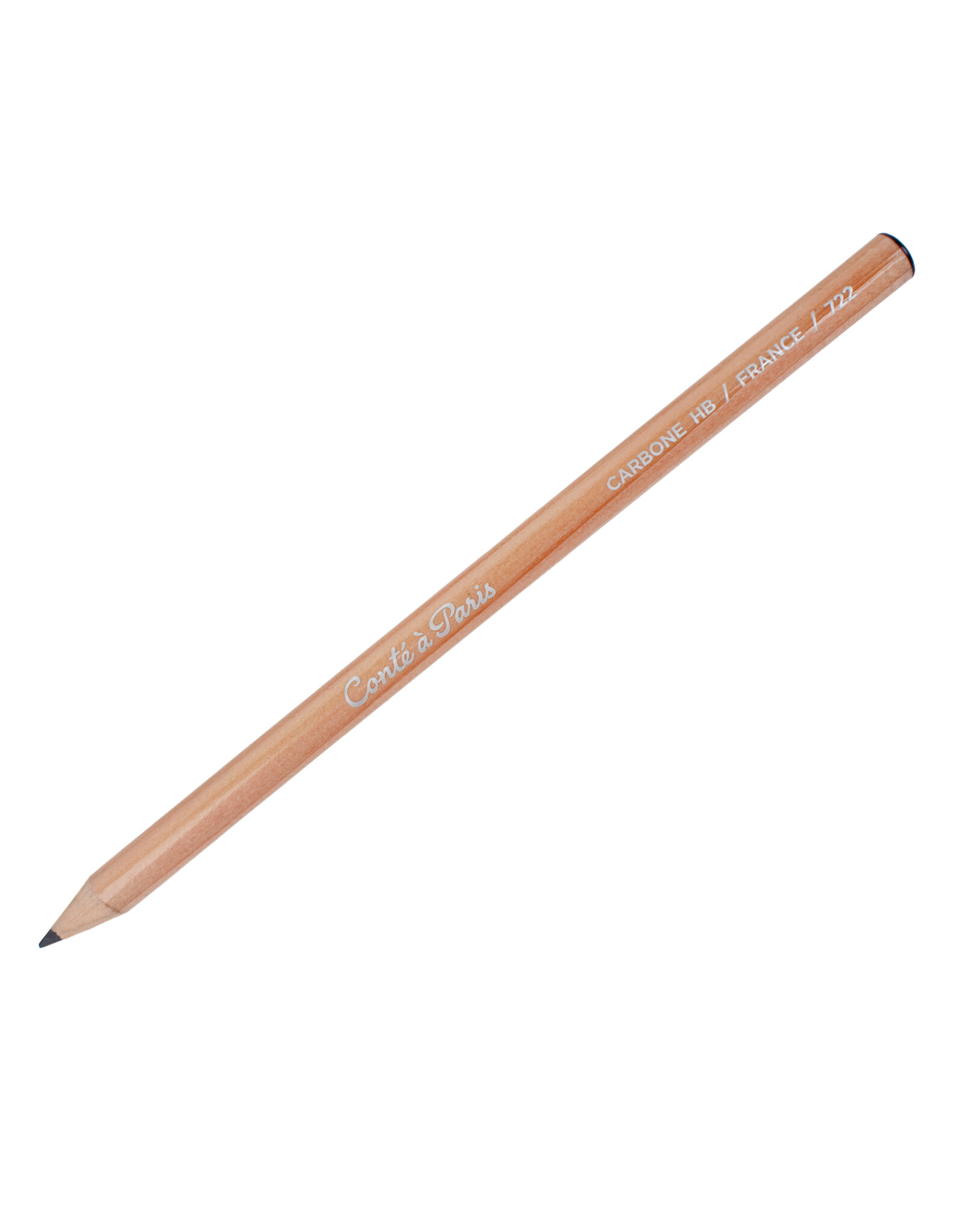 Conte Conté Sketching and Drawing Pencil, Carbon HB