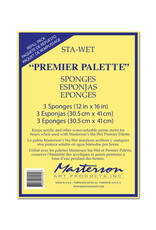 Sta-Wet Premier Sponge Refill 3 Pack, 12 x 16"
