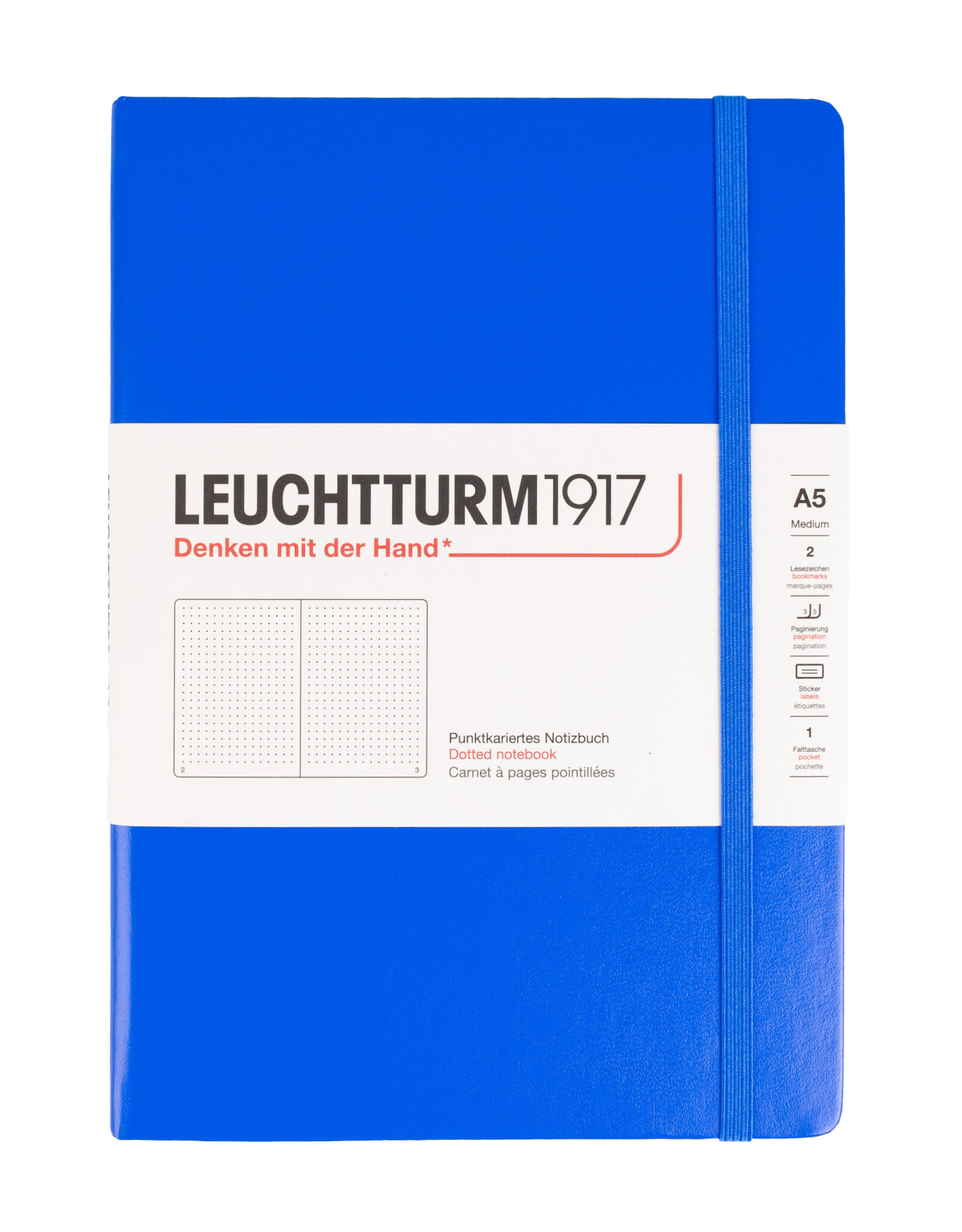 LEUCHTTURM1917 LEUCHTTURM1917 Notebook Classic, Sky, A5, Dotted