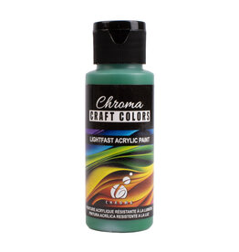 Chroma Chroma Craft Colors, Green with Envy, 2oz