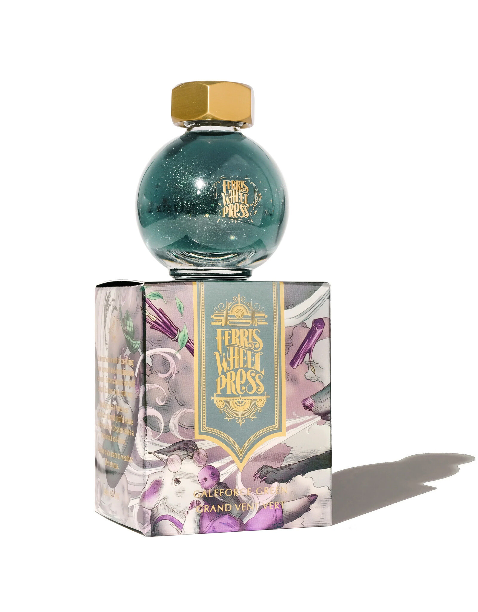 Ferris Wheel Press FerriTales | Once Upon a Time, Galeforce Green 20ml