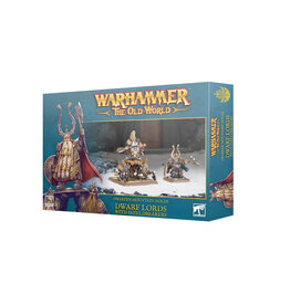Games Workshop Dwarfen Mountain Hold Dwarf Lords with Shieldbearers