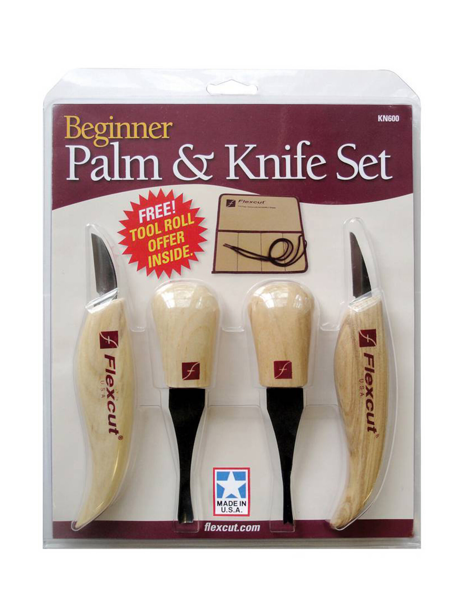 Flexcut Beginner Palm & Knife Set