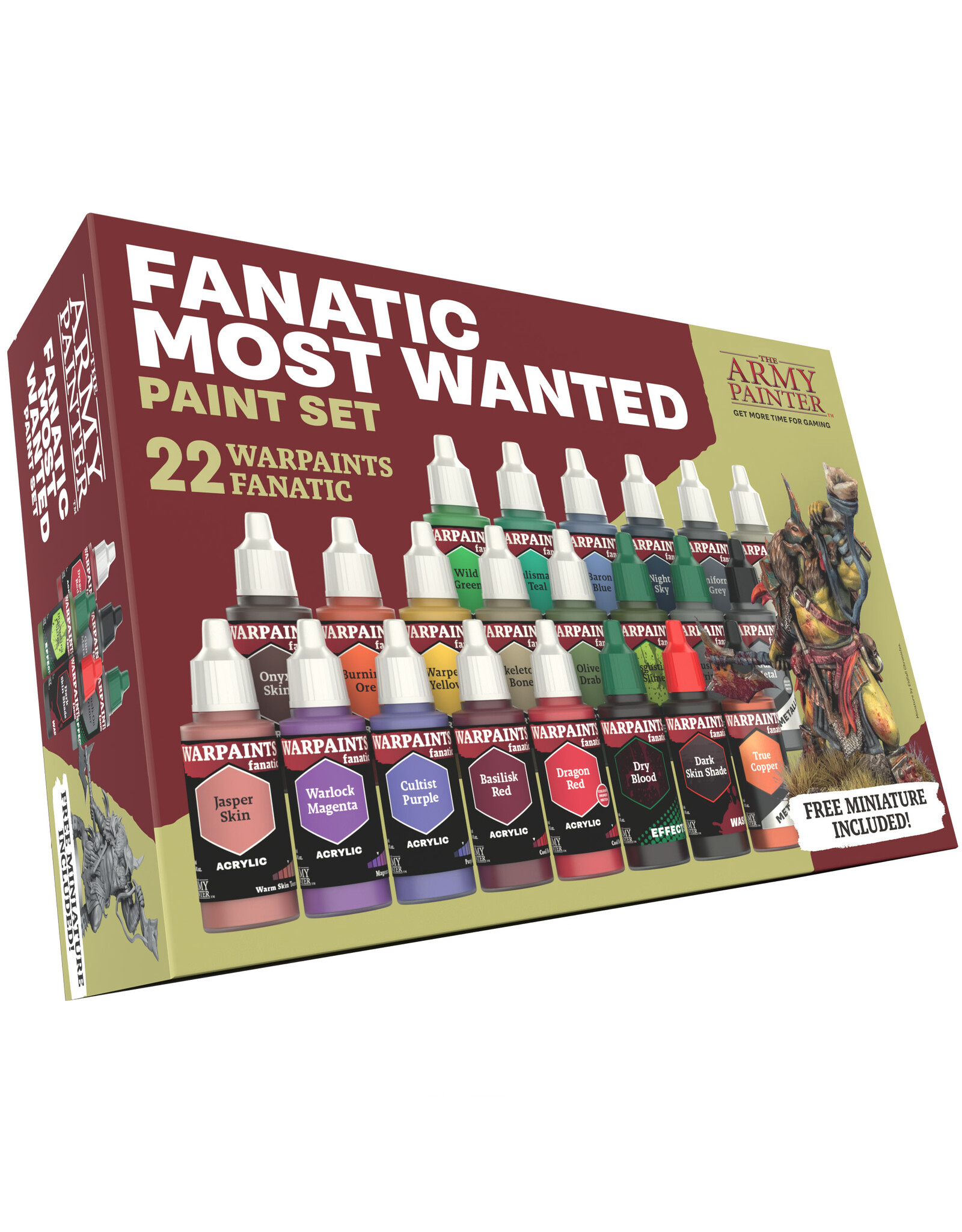 The Army Painter The Army Painter Warpaints Fanatic Most Wanted Paint Set