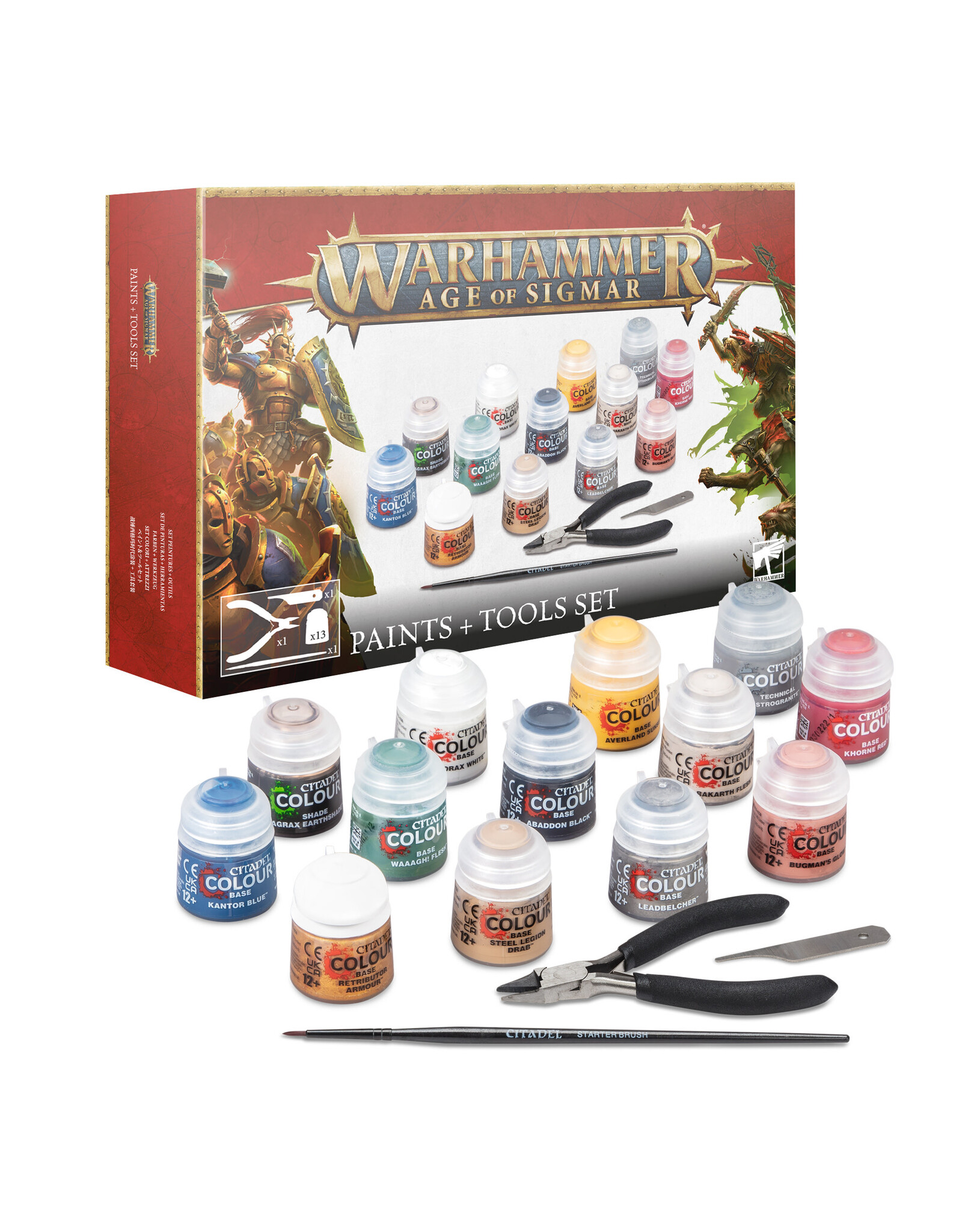 Games Workshop Age of Sigmar Paints and Tools