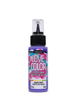 DecoArt DecoArt Love, Color 3D Jelly Drops, Grape Drop, 2oz