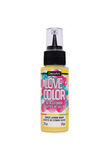 DecoArt DecoArt Love, Color 3D Jelly Drops, Sweet Lemon Drop, 2oz