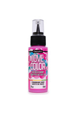 DecoArt DecoArt Love, Color 3D Jelly Drops, Strawberry Drop, 2oz