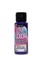 DecoArt DecoArt Love, Color Eye Candy Acrylics, Amethyst Jewel, 2oz