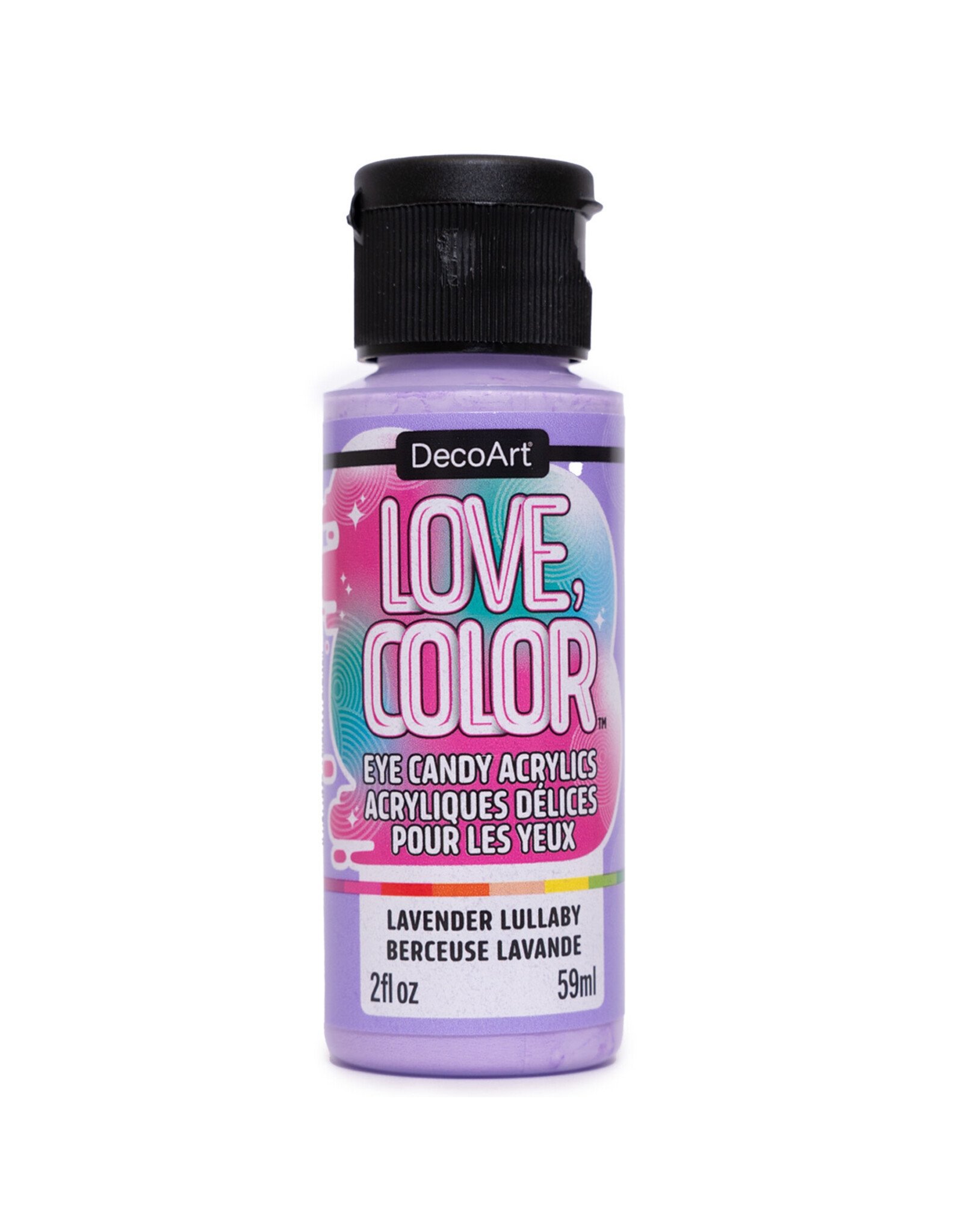 DecoArt DecoArt Love, Color Eye Candy Acrylics, Lavender Lullaby, 2oz