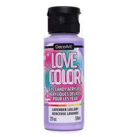 DecoArt DecoArt Love, Color Eye Candy Acrylics, Lavender Lullaby, 2oz