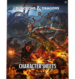 Dungeon & Dragons Dungeons & Dragons RPG Character Sheets (2024)