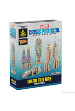 CLEARANCE Marvel Crisis Protocol Dark Future Terrain Pack CLEARANCE Marvel Crisis Protocol Dark Future Terrain Pack