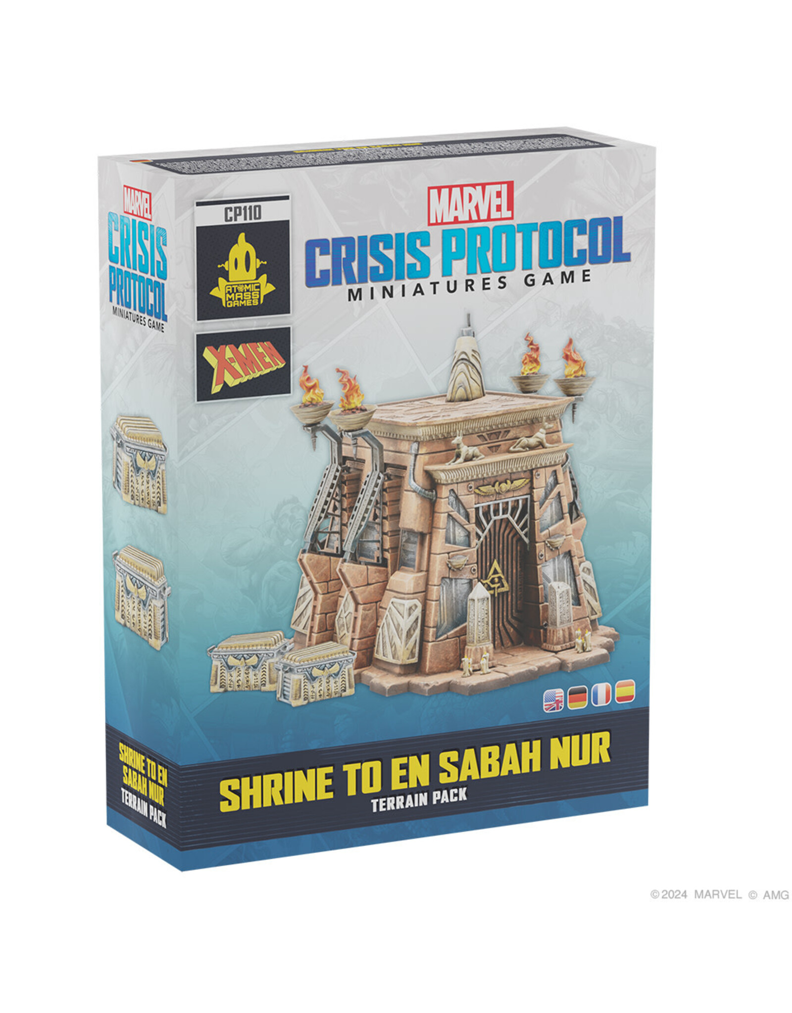 Marvel Crisis Protocol Marvel Crisis Protocol  Shrine to En Sabah Nur Terrain Pack PRE ORDER ARRIVES 9.27.2024