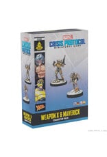 Marvel Crisis Protocol Marvel Crisis Protocol  Weapon X & Maverick PRE ORDER ARRIVES 9.13.2024