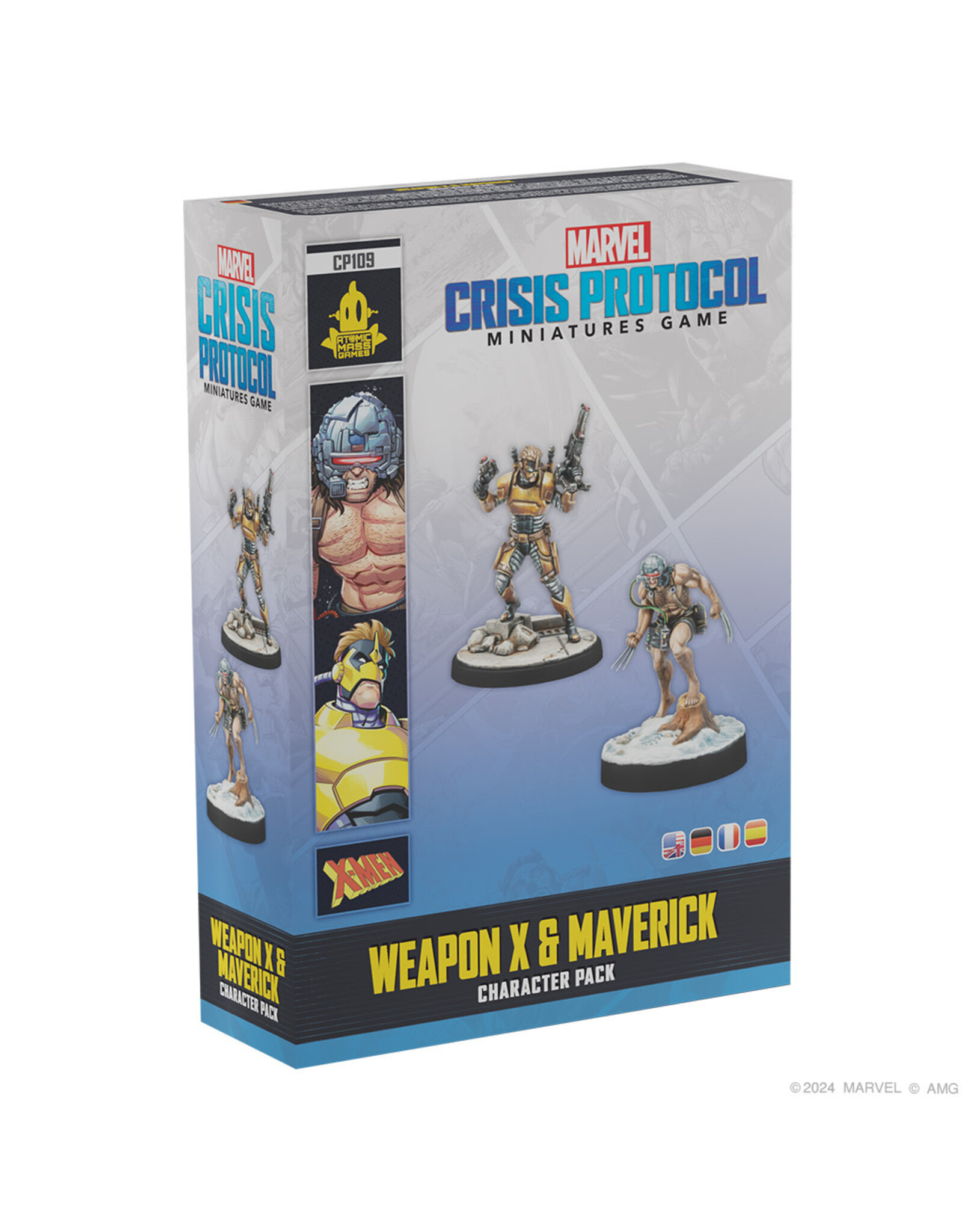 Marvel Crisis Protocol Marvel Crisis Protocol  Weapon X & Maverick PRE ORDER ARRIVES 9.13.2024