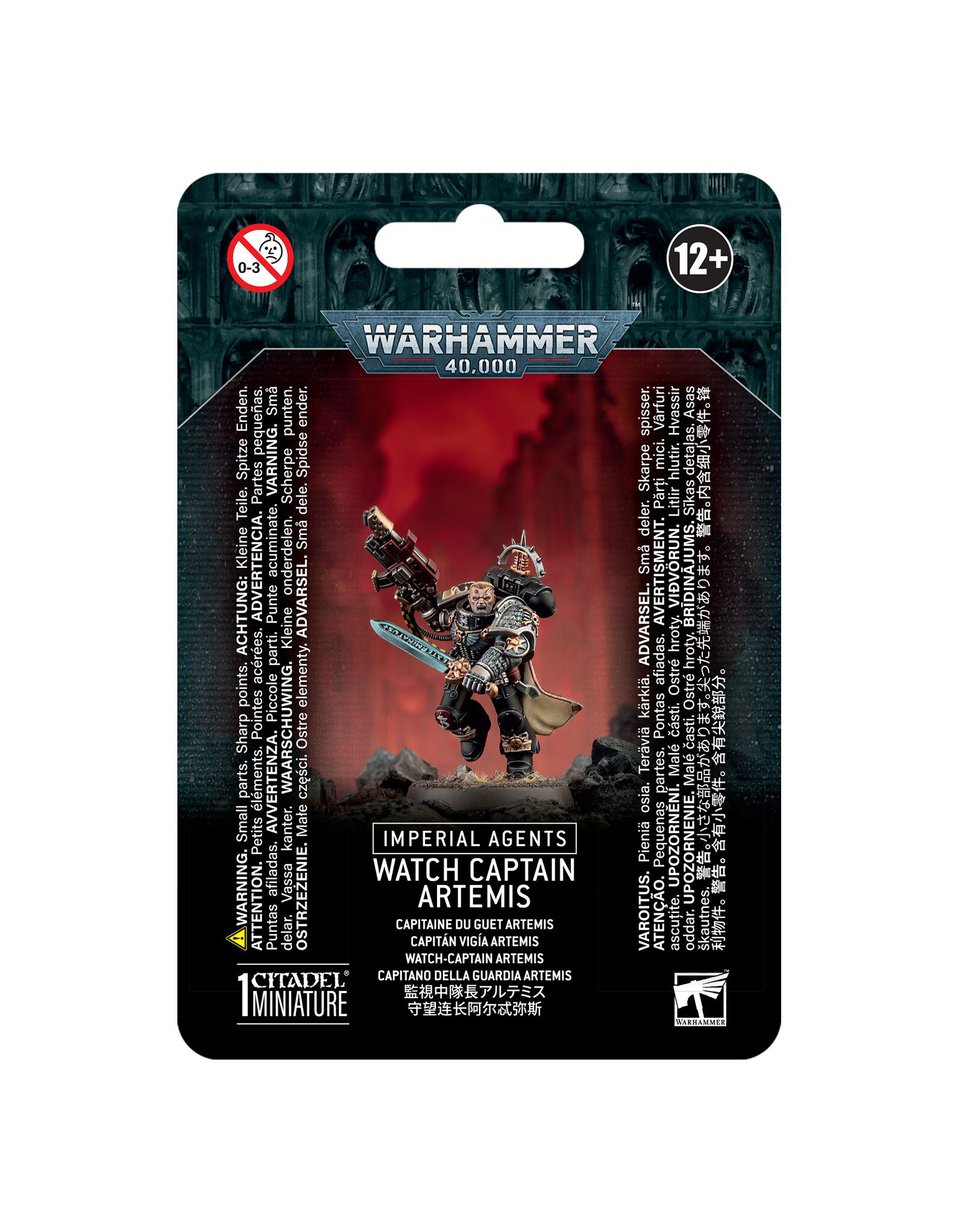 Games Workshop Imperial Agents Death Watch Watch Captain Artemis