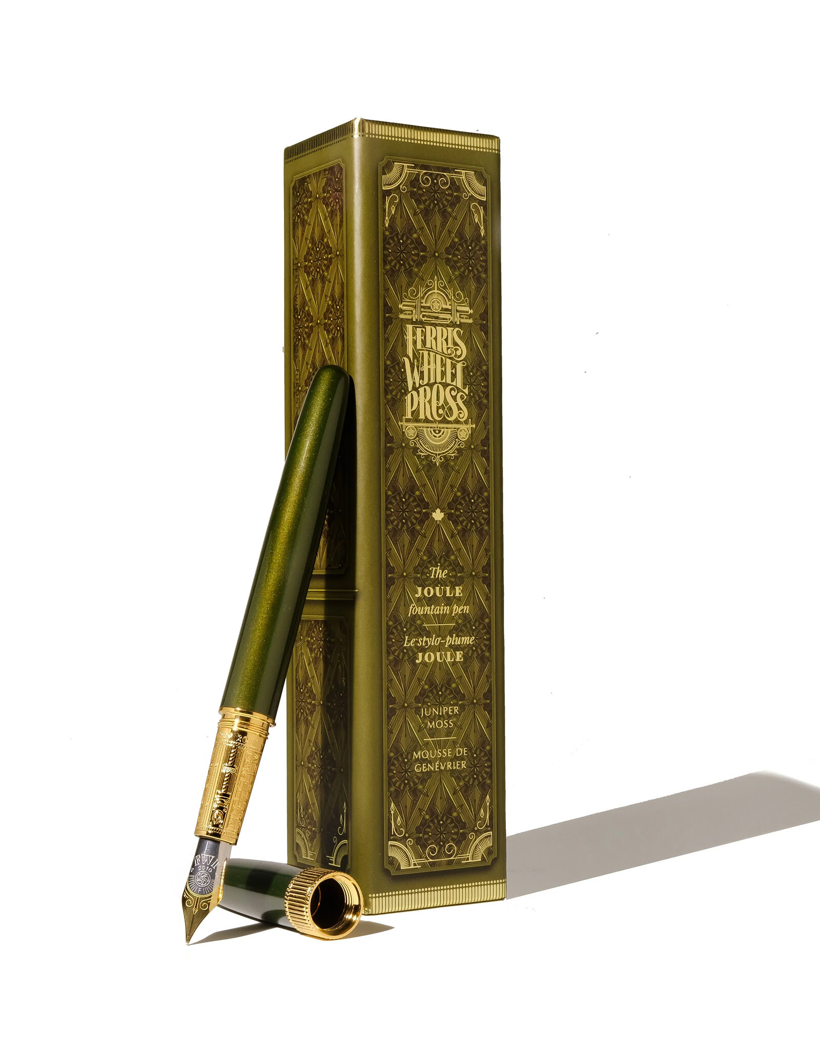 Ferris Wheel Press Joule Fountain Pen, Juniper Moss (F)