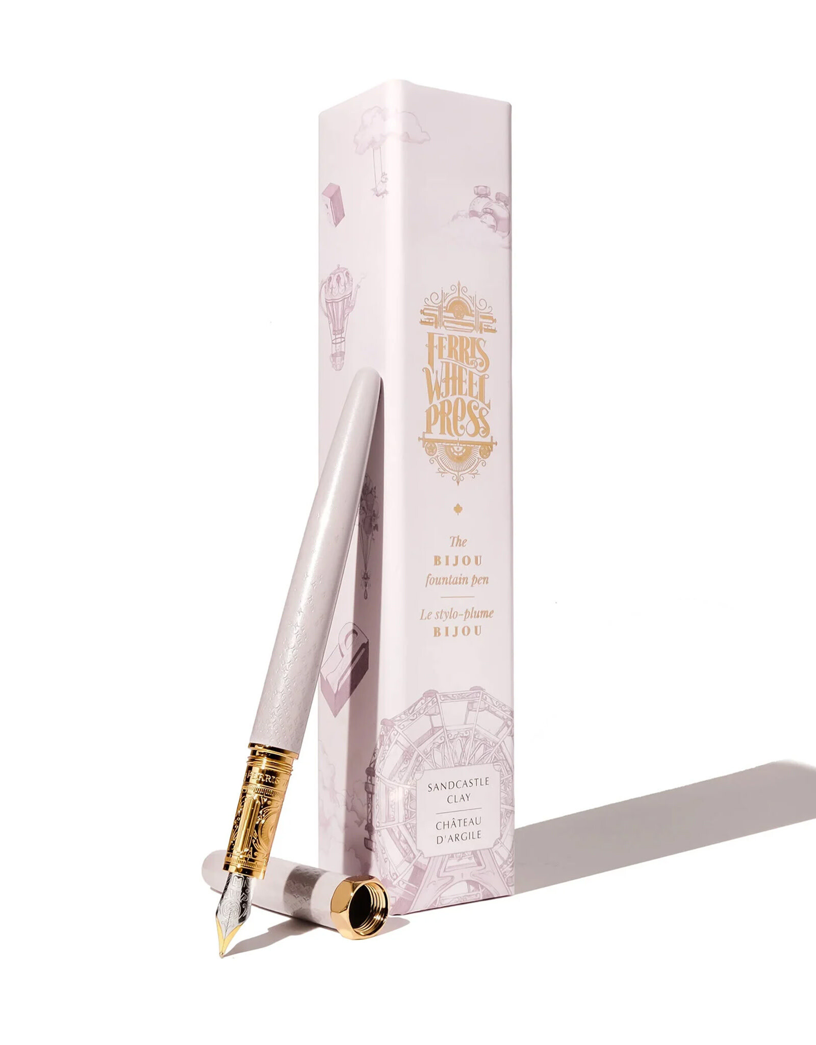 Ferris Wheel Press Bijou Fountain Pen, Sandcastle Clay (F)