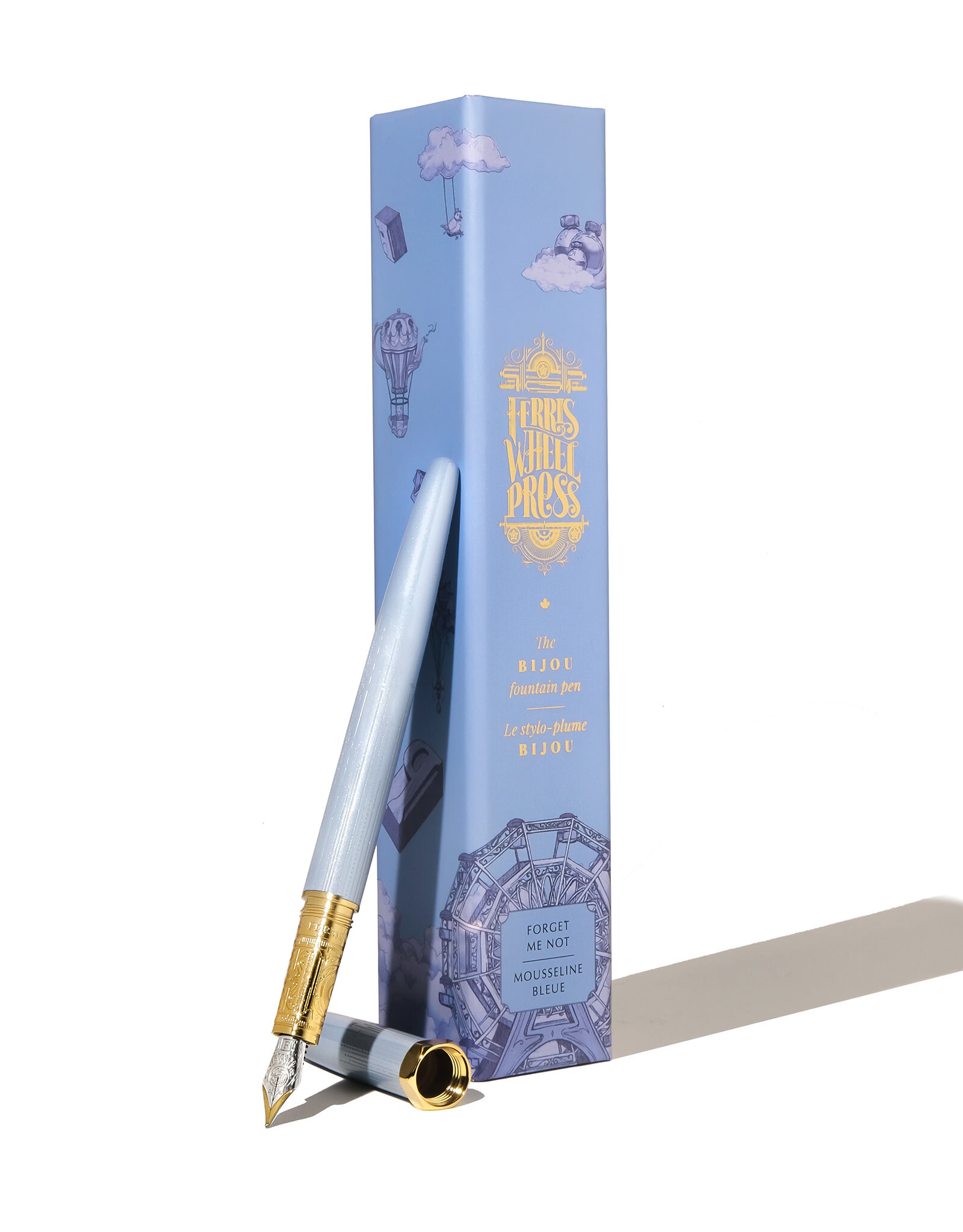 Ferris Wheel Press Bijou Fountain Pen, Forget Me Not (F)