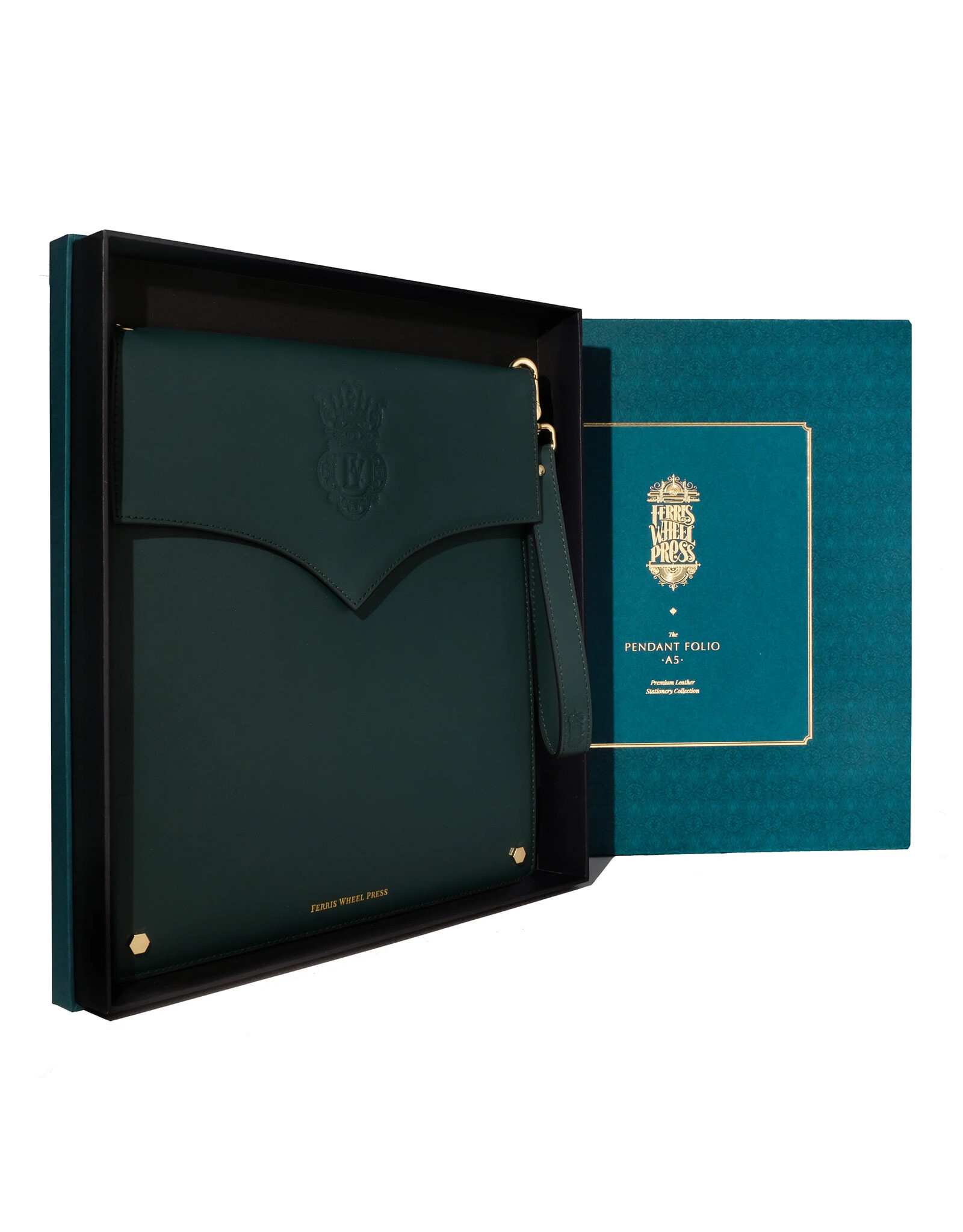 Ferris Wheel Press FWP The Pendant Folio A5, Teal, Last Batch