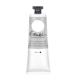 Gamblin Gamblin Artist Oil,  Quick Dry White 37ml