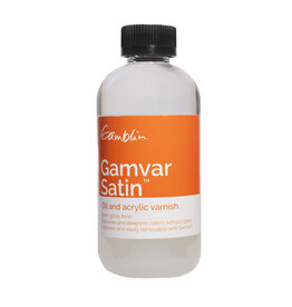 Gamblin Gamblin Gamvar Picture Varnish, Satin, 8oz