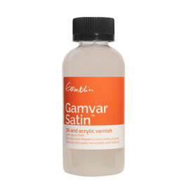 Gamblin Gamblin Gamvar Picture Varnish Satin, Clear, 4oz