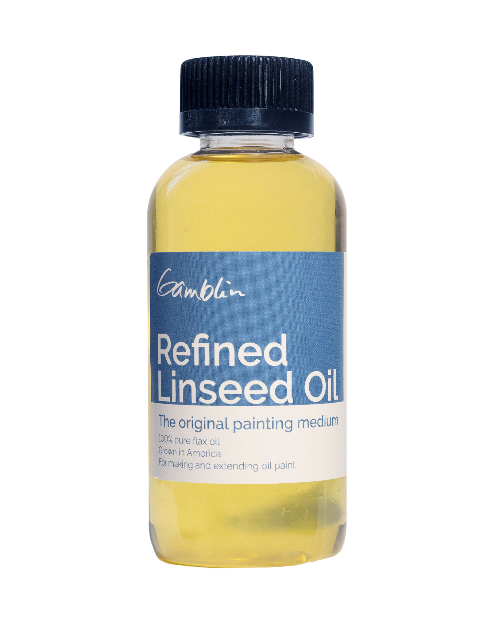 Gamblin Gamblin Refined Linseed Oil, 4oz