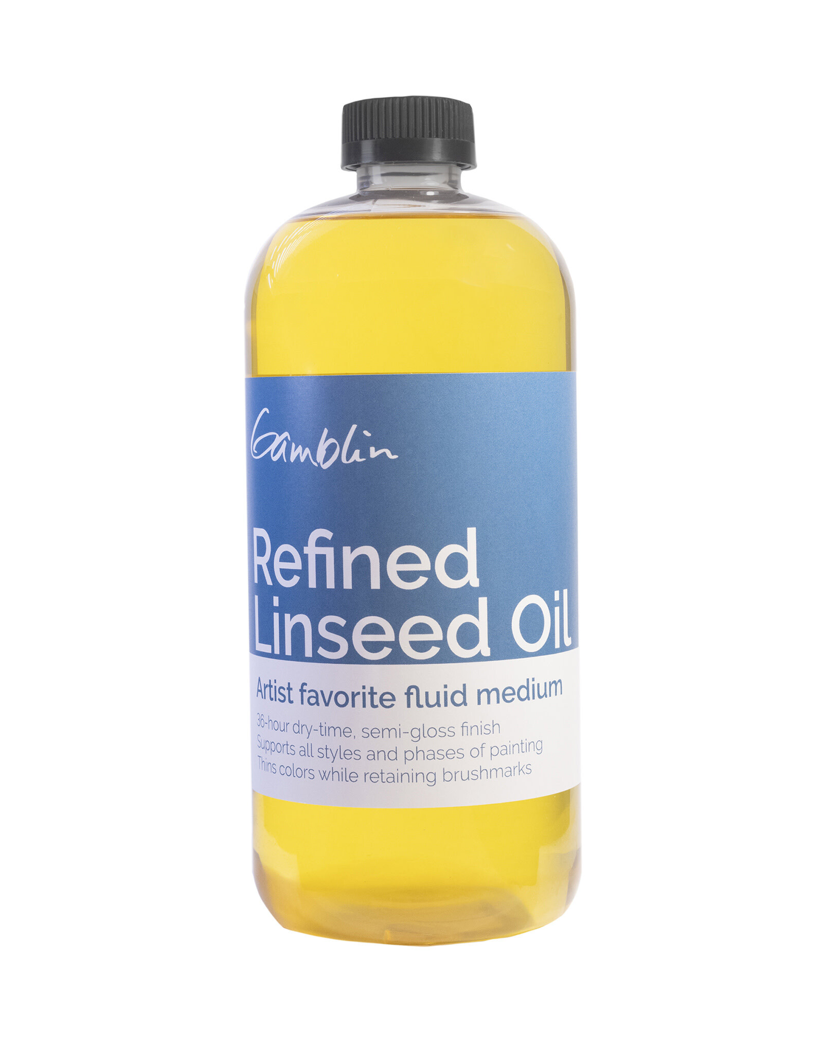 Gamblin Gamblin Refined Linseed Oil, 32oz