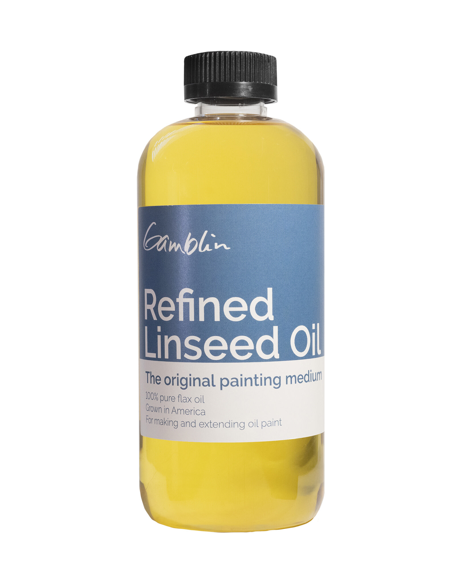 Gamblin Gamblin Refined Linseed Oil, 16oz