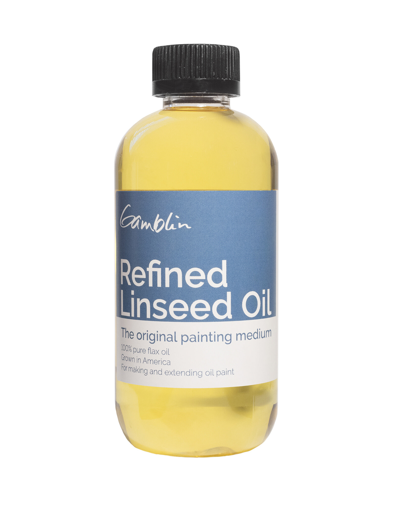 Gamblin Gamblin Refined Linseed Oil, 8oz