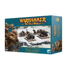 Games Workshop Dwarfen Mountain Holds Dwarf Cannon & Organ Gun